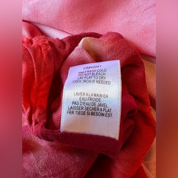 Young Fabulous & Broke Red Indigo Colorful Sleeveless V-neck Maxi Dress XS - Picture 9 of 12